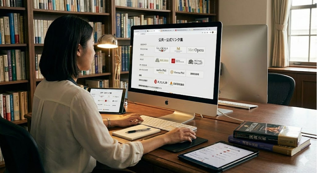 舞台芸術の情報収集に役立つ関連リンク